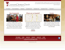 Tablet Screenshot of covenant-christian.org